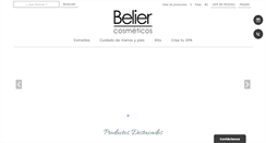 Desktop Screenshot of cosmeticosbelier.com